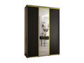 Black Wardrobe, 180 x 60 x 235.2 cm