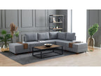 Gray Fabric Sofa - dlz1766585754561
