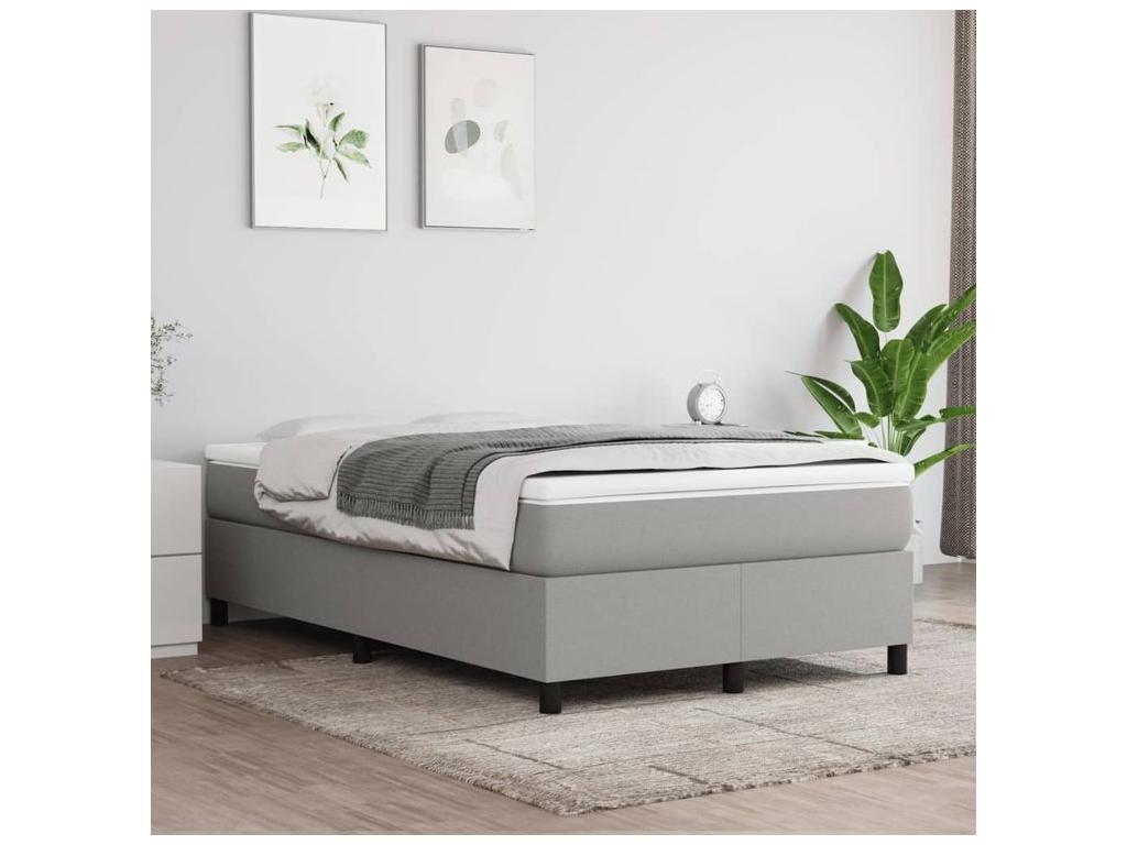 White Fabric Mattress, 120 x 200 cm