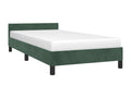 Green Velvet Bed Frame, 80 x 200 cm