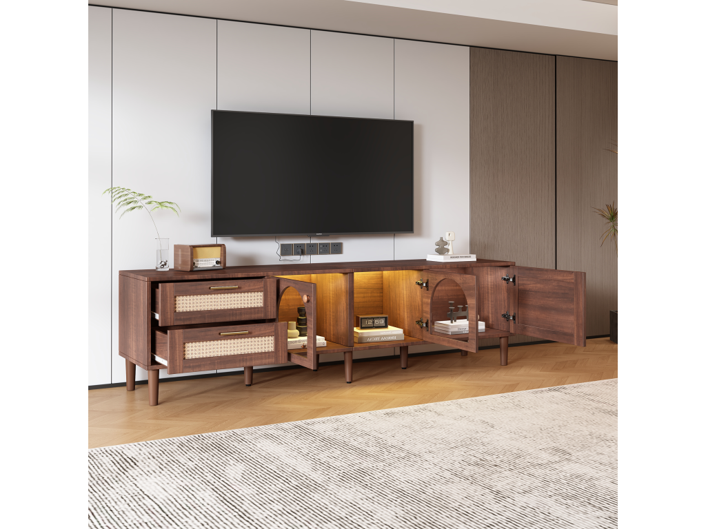 Brown TV Stand