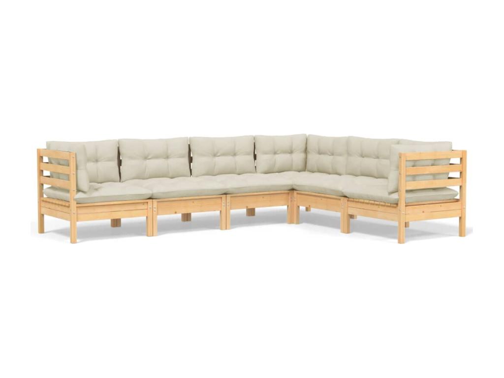 Pine Wood Outdoor Furniture Set - dlz1766585214357