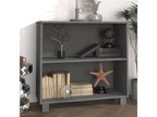 Gray Solid Wood Sideboard, 85 x 35 x 80 cm