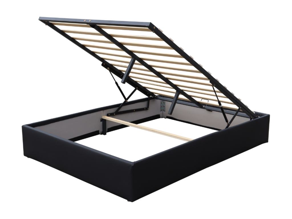 Black Bed, 90 x 190 cm