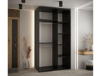 Black Wardrobe, 140 x 60 x 235.2 cm