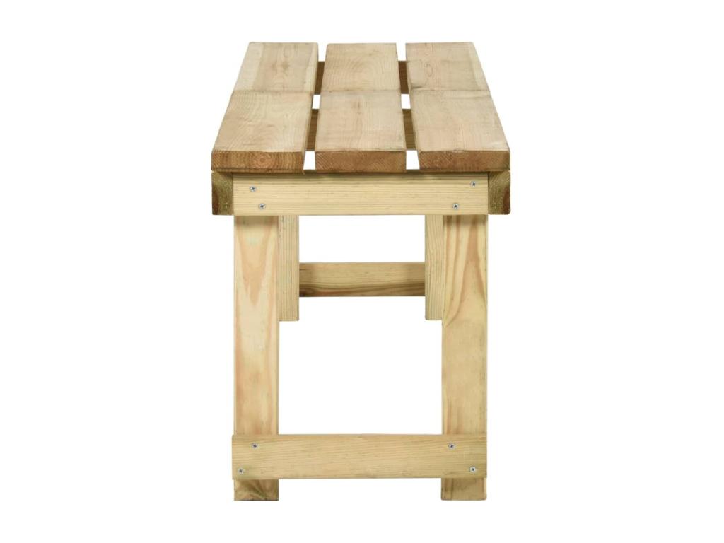 Natural Pine Wood Bench