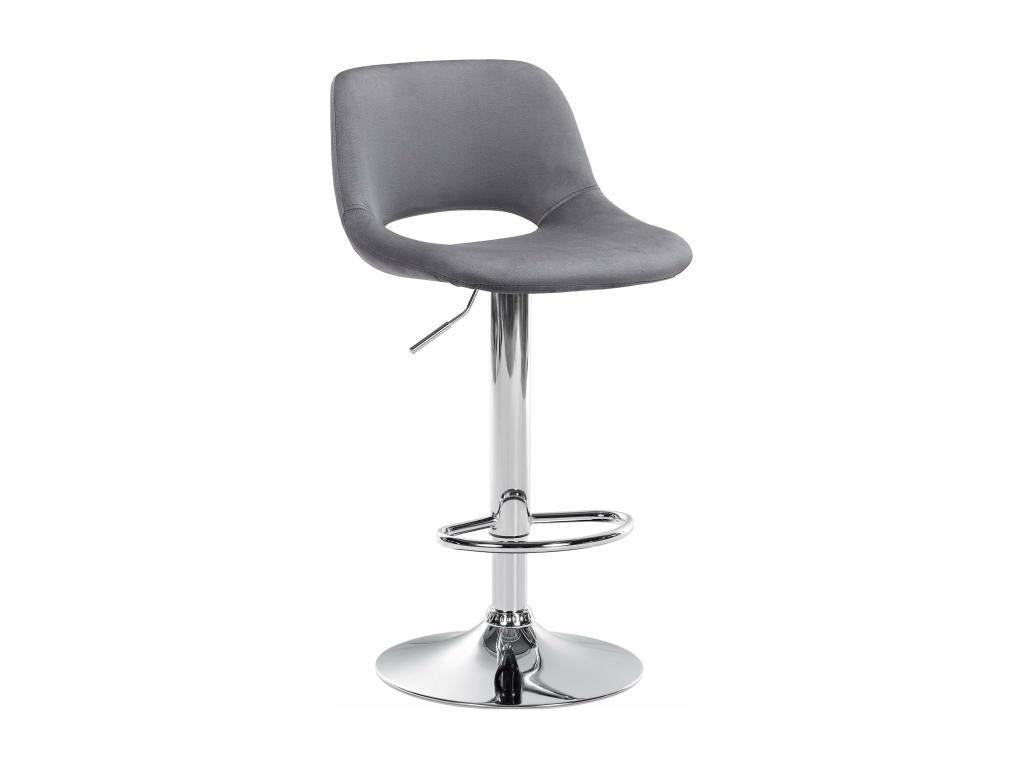 Gray Metal Chair, 42 x 46 x 86 cm
