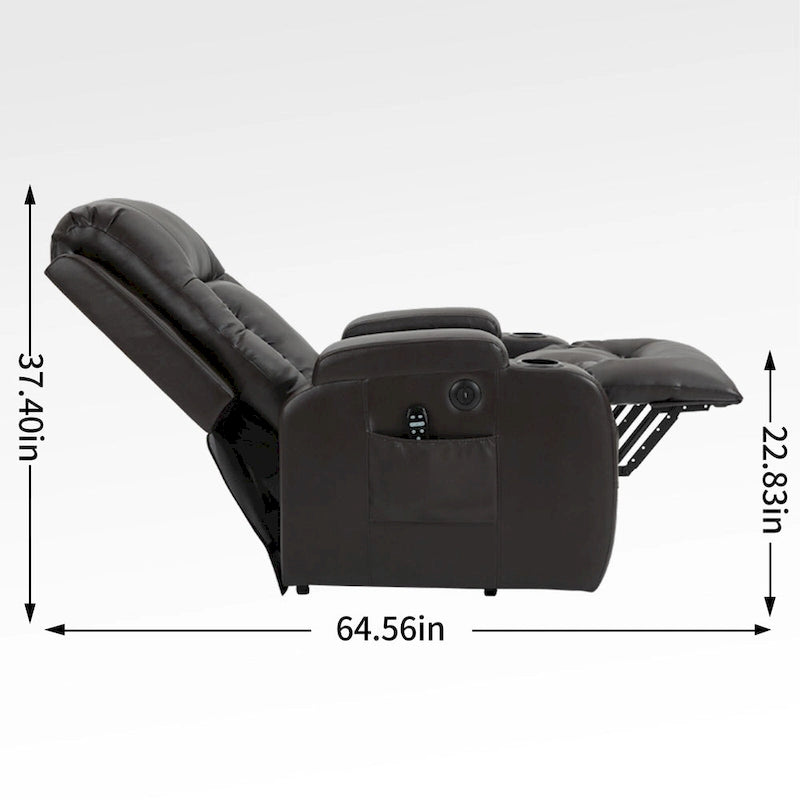 Heavy Duty Power Lift Recliner Chair for Elderly with Massage and Lumbar Heating