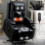 Heavy Duty Power Lift Recliner Chair for Elderly with Massage and Lumbar Heating
