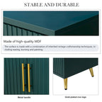 60  TV Stand with Antique Handles, Storage & Adjustable Shelves