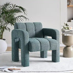 Green Modern 31.1  Accent Chair with High-Density Foam