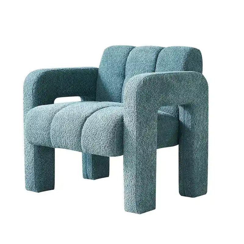 Green Modern 31.1  Accent Chair with High-Density Foam