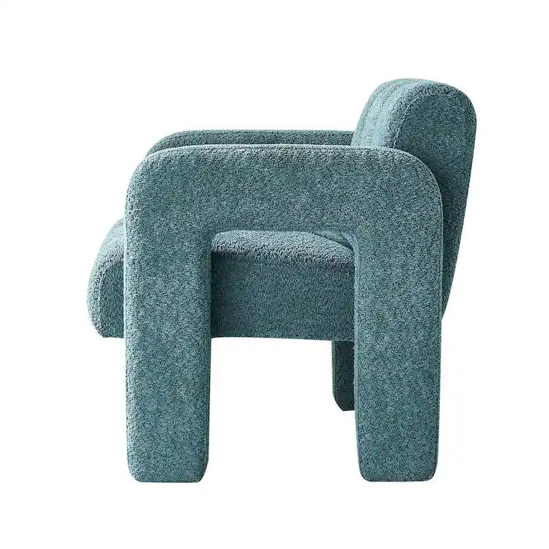 Green Modern 31.1  Accent Chair with High-Density Foam