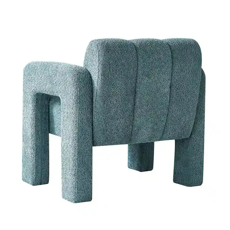 Green Modern 31.1  Accent Chair with High-Density Foam