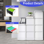 5 Drawer Metal Vertical File Cabinet with Lock Office Home Steel Vertical File Cabinet for A4 Legal/Letter Size