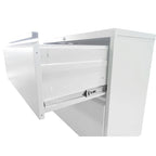 5 Drawer Metal Vertical File Cabinet with Lock Office Home Steel Vertical File Cabinet for A4 Legal/Letter Size