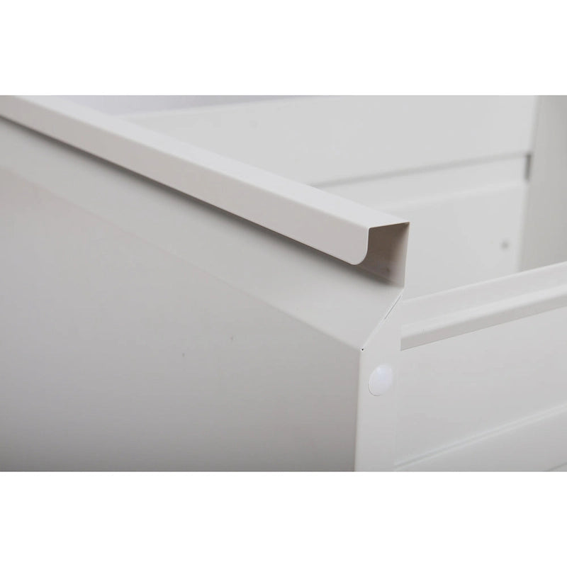 5 Drawer Metal Vertical File Cabinet with Lock Office Home Steel Vertical File Cabinet for A4 Legal/Letter Size
