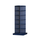 Blue 360 Rotating shoe cabinet 6 layers