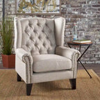 Modern Accent Wingback Chair for Living Room, Bedroom, Home Office