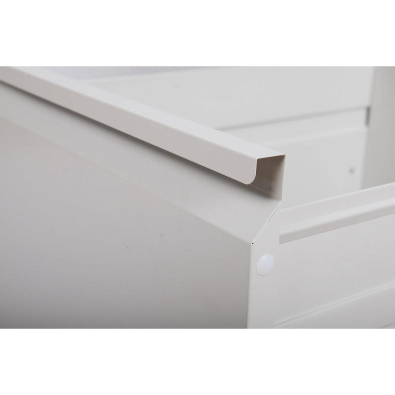 3 Drawer Metal Vertical File Cabinet with Lock Office Home Steel Vertical File Cabinet for A4 Legal/Letter Size3