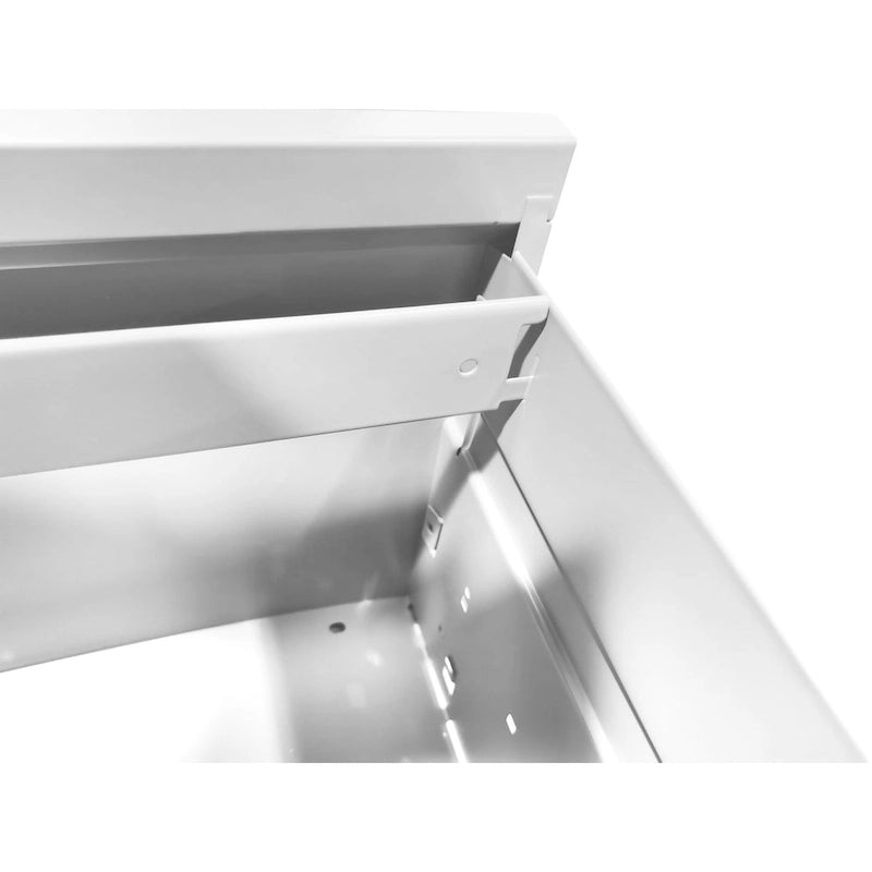 3 Drawer Metal Vertical File Cabinet with Lock Office Home Steel Vertical File Cabinet for A4 Legal/Letter Size3