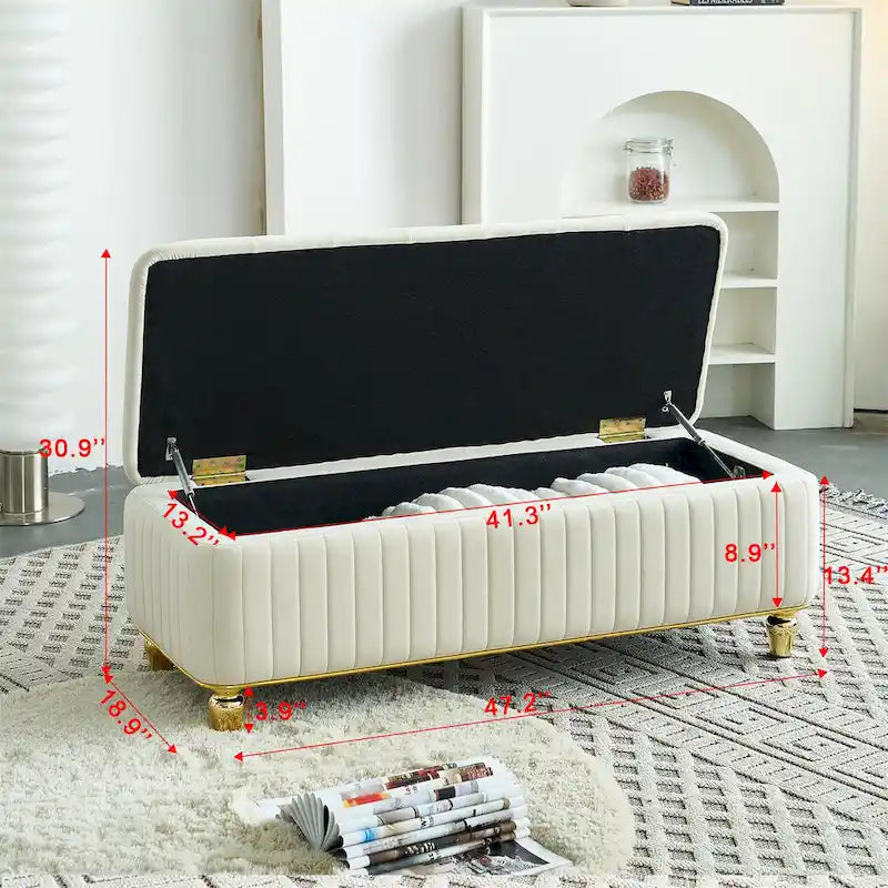 47.24 W Storage Ottoman