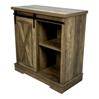 Farmhouse Style Sideboard Storage Cabinet for Living Room Coffee Bar Kitchen, Easy to Assemble & Clean