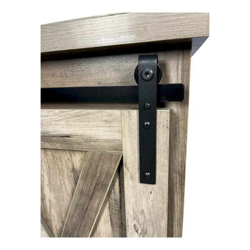 Farmhouse Style Sideboard Storage Cabinet for Living Room Coffee Bar Kitchen, Easy to Assemble & Clean