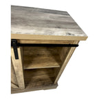 Farmhouse Style Sideboard Storage Cabinet for Living Room Coffee Bar Kitchen, Easy to Assemble & Clean