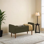 Teddy Velvet Storage Stool,With Storage Space,Suitable For Apartments