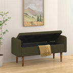 Teddy Velvet Storage Stool,With Storage Space,Suitable For Apartments