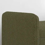 Teddy Velvet Storage Stool,With Storage Space,Suitable For Apartments