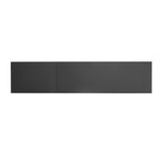 Modern TV Stand with 2 Doors and Large Storage Cabinet