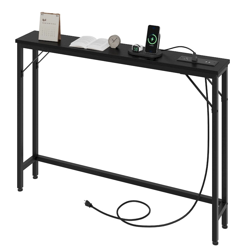 5.9  Narrow Sofa Table with Outlets