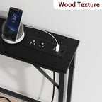 5.9  Narrow Sofa Table with Outlets