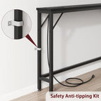 5.9  Narrow Sofa Table with Outlets