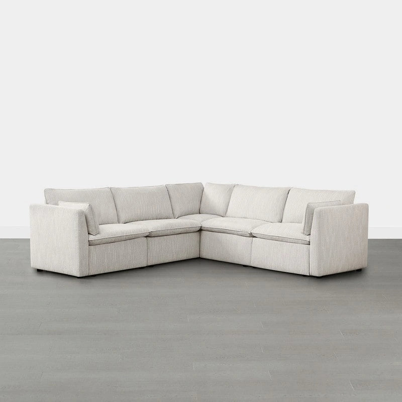 Cypress V-shape Sectional Couches Modular Sofa