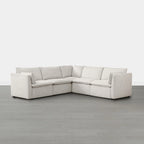 Cypress V-shape Sectional Couches Modular Sofa