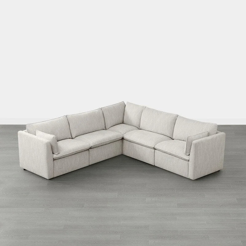 Cypress V-shape Sectional Couches Modular Sofa