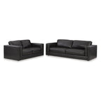Signature Design by Ashley Amiata Brown 2-Piece Upholstery Package - 96  W x 41  D x 35  H