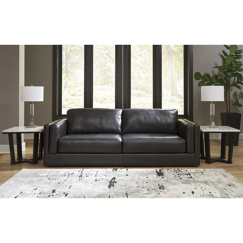 Signature Design by Ashley Amiata Brown 2-Piece Upholstery Package - 96  W x 41  D x 35  H