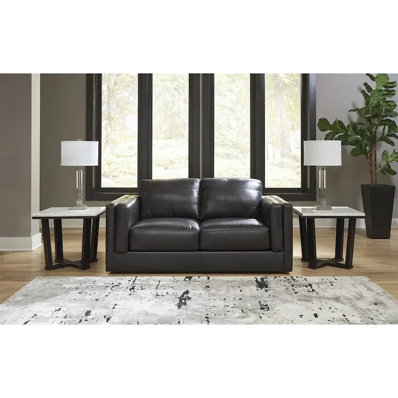 Signature Design by Ashley Amiata Brown 2-Piece Upholstery Package - 96  W x 41  D x 35  H