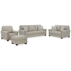 Signature Design by Ashley Gaelon Beige 4-Piece Upholstery Package - 87 W x 41 D x 39 H