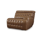 Signature Design by Ashley Temmpton Medium Brown 5-Piece Power Reclining Sectional - 110 W x 110 D x 34 H