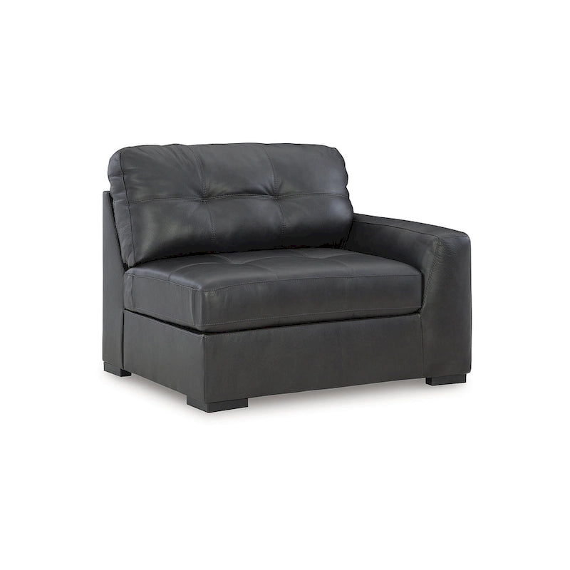 Signature Design by Ashley Brindley Pier Gray 5-Piece Sectional - 128 W x 128 D x 40 H
