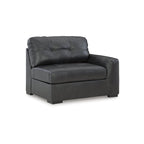 Signature Design by Ashley Brindley Pier Gray 5-Piece Sectional - 128 W x 128 D x 40 H