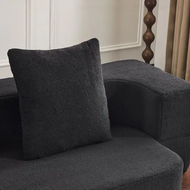 Versatile Transformable Sofa with Ottoman Stools for Compact Spaces