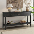 59  Minimalist Console Table with Drawer & Shelf