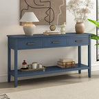 59  Minimalist Console Table with Drawer & Shelf