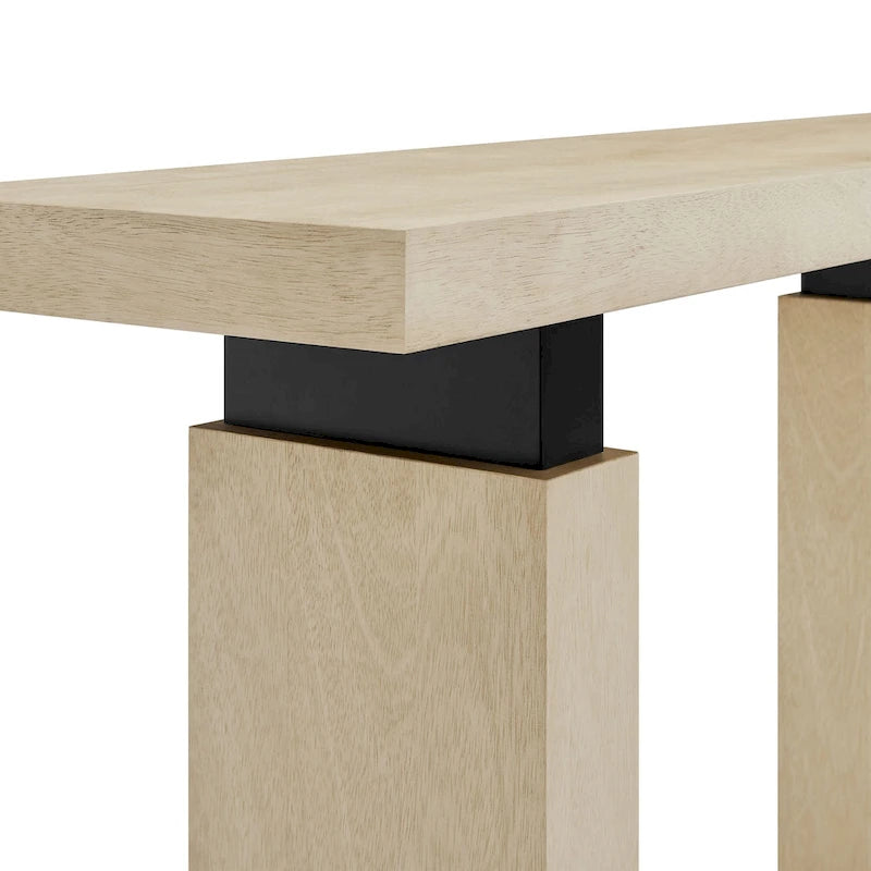 Piston 52  Rectangular Wood Console Table